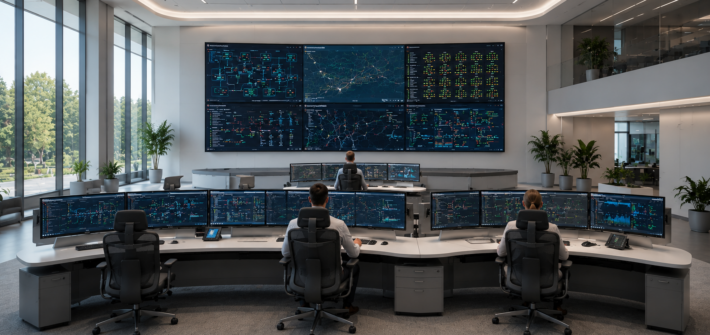 AI Generated Control Room image